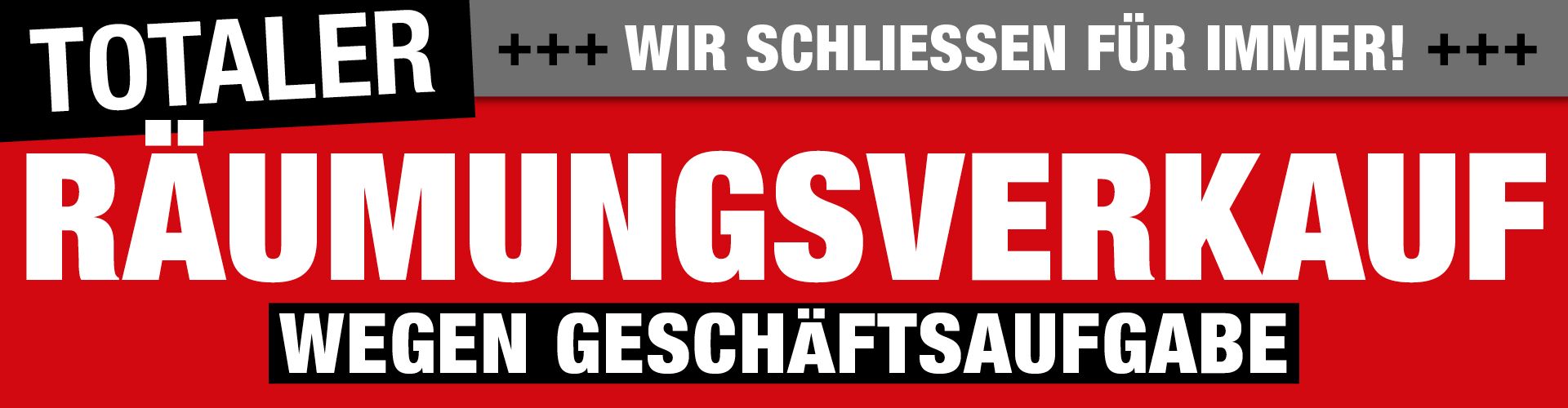 Räumungsverkauf • Riesaer Möbelparadies
